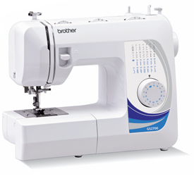 The new GS2700 is a huge step forward for entry level sewing machines. The GS2700 does not need to be oiled, which makes it a clean and easy to maintain sewing machine and the top loading quick set bobbin is much easier to thread than the traditional front loading sewing machines. New LED lighting provides much brighter light to work in with a much lower power consumption. All this combined with a good range of stitches, 27 in total, including an auto-sizing 1 step buttonhole, makes the GS2700 the ideal sewing machine for basic around home sewing. </br></br>Key Benefits:</br>â€¢ 1-step buttonhole â€¢ Needle threader â€¢ 27 stitches â€¢ Top loading bobbin â€¢ Variable stitch length and width â€¢ Free arm sewing â€¢ Metal chasis â€¢ Throat size: 16cm</br>$50 Cashback