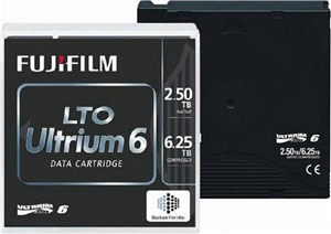 LTO G6/G6 WORM, 2.5TB, 2176 Tracks, Up to 160MB/sec, 30 Year archival life