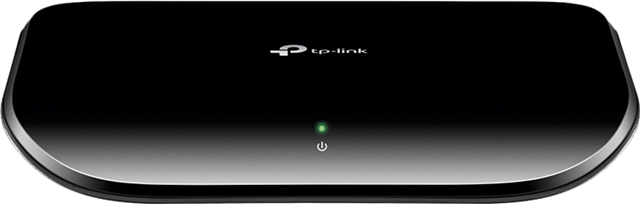 5-port Gigabit Switch, 5 10/100/1000M RJ45 ports, plastic case</br></br>