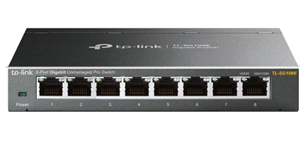 8 10/100/1000Mbps ports 
IEEE 802.3x flow control provides reliable data transfers
16K Jumbo frame improves performance of large data transfers
Effective network monitoring via Port Mirroring, Loop Prevention and Cable diagnostics
Port and tag-based QoS enable smooth latency-sensitive traffic
Abundant VLAN features improve network security via traffic segmentation
IGMP Snooping optimizes multicast applications
Centrally manage all Easy Smart Switches with Easy Smart Configuration Utility