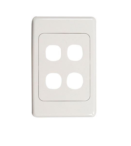 AMDEX Four Port RJ45 Face Plates AMDEX style.