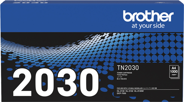 Compatible With: HL2130, HL2132, HL2135W, DCP7055</br>Yield ~1,000 Pages (at 5% Coverage)