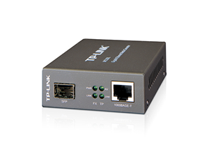 1000M RJ45 to 1000M SFP Converter,  SFP slot supporting MiniGBIC modules,  switching power adapter, chassis mountable</br></br></br></br></br>