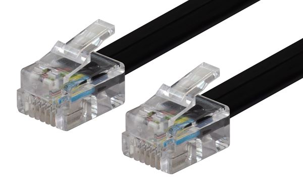 DYNAMIX 5m RJ12 to RJ12 Cable - 6C All pins connected straight through