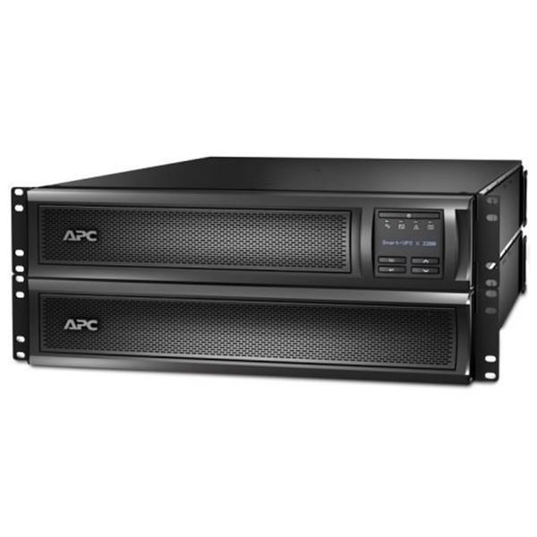 APC Smart-UPS 2200VA (1980W) 2U Rack/Tower. 200V-240V Input/Output. 8x IEC C13 Outlets. Internal Battery Backup. LCD Interface. USB Connectivity. Audible Alarm, Rack Mount Kit Included