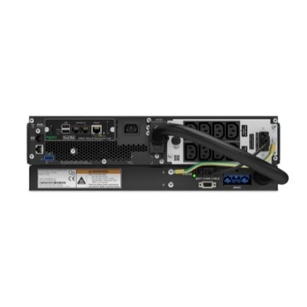 APC Smart-UPS 1500VA (1350W) 3U Lithium Ion Rack Mount with Network Card 230V Input/Output. 8x IEC C13 Outlets. With Battery Backup. LED Status Indicators. USB Connectivity Rack Mount Kit Included