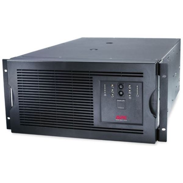 APC Smart-UPS 5000VA (4000W) 5U Rackmount/Tower. 230V Input/Output 8x IEC C13 Outlets. With Battery Backup. LED Status  Indicators. USB Connectivity. Hard Wire Input. Rack Mount Kit Included