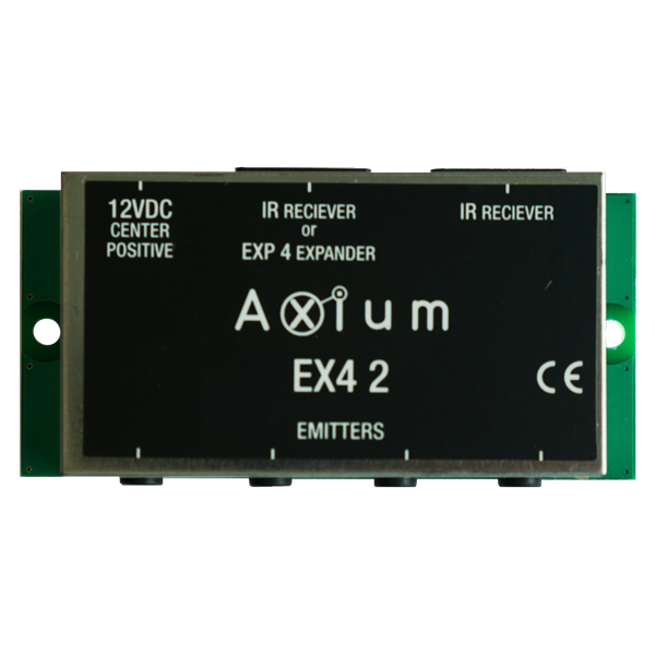 AXIUM 4 IR out Connecting block with powersupply connectionIR receiver input and EXP4 input for 4 x IRFX3''s