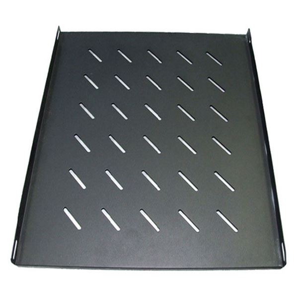 DYNAMIX Fixed Shelf for 900mm Deep Cabinet, Black Colour, Shelf measures 650mm deep, Inner S Mounting Rail 500mm~620mm (Max weight 60Kg) ** Designed for S-shaped vertical