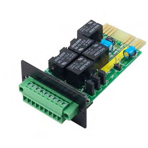 POWERSHIELD Internal Relay Card. The Relay Card provides VFC  (Volt Free Contact) relays that change state upon UPS events.