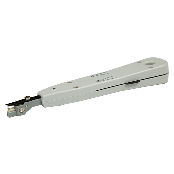 DYNAMIX Punch Down Tool for Krone Blocks. Inserts & Cuts the Wire. Easy Push Down Action. Spring Loaded Mechanism. Includes Built-in Hook & Extractor.