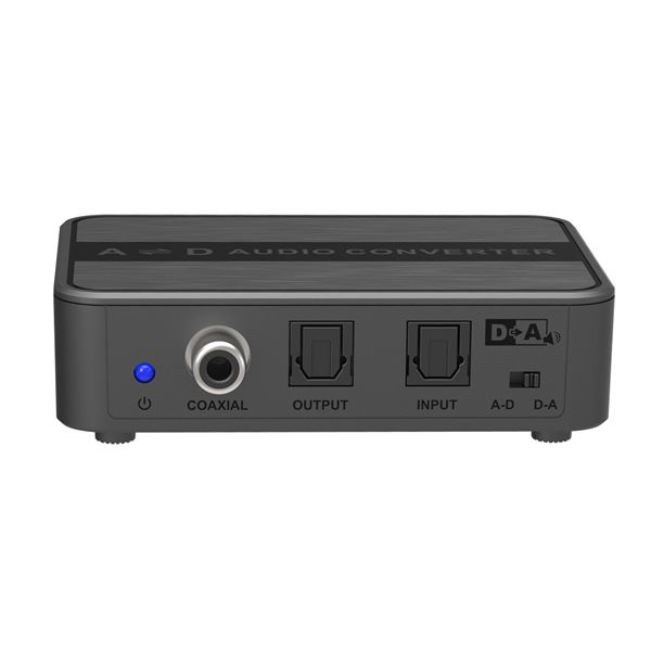 LENKENG Audio Converter. Converts Digital to Analog and Analog to Digital. 24bit. Supports Coaxial or Optical Digital Audio to Analog & Analog Stereo Audio to Coaxial or Optical Digital Audio. Plug & Play.