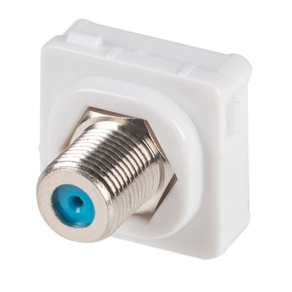 AMDEX F to F Connector insert for AMDEX Face Plates. AMDEX style.