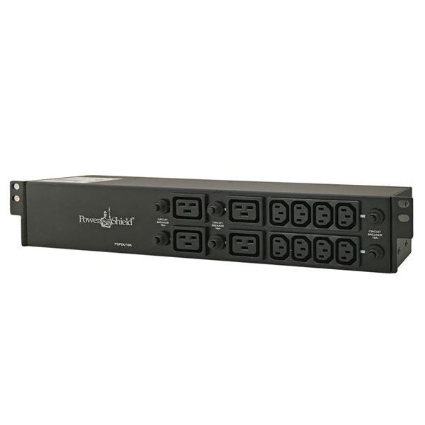 POWERSHIELD External Power Distribution Unit PDU to Accompany 6 - 10kVA UPS. Output Connectors 10A IEC 320 C13 (x8) , 16A IEC 320(x4). Hardwired Input.