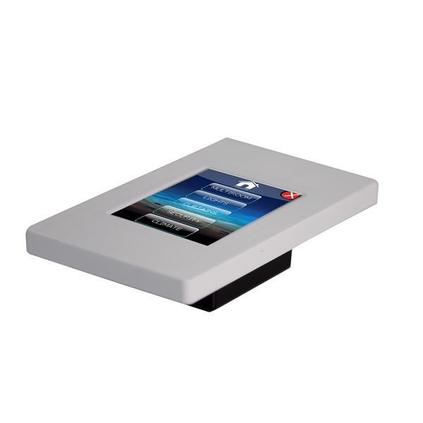 AXIUM KPC NC 2.8'' LCD Capacitive Touchscreen Programmable LCD Keypad Swipe and Touch Control. Control IR and IP Devices. Portrait or Landscape Orientations. Fully Customizabe. Wall Cutout 46x53mm