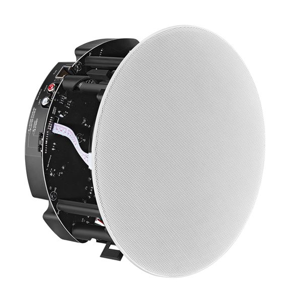 LUMI Audio 6.5" Wi-Fi & Bluetooth Ceiling Speakers (Active & Passive) RMS Power 60W, 0.75" Silk Dome Tweeter, Frequency 70Hz-20kHz, Wi-Fi 802.11b/g/n,Bluetooth V5.0, DC 24V/2.5A. Sold as a Pair.