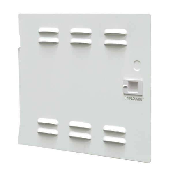 DYNAMIX Flush Mount Front Door for HWS-1404V2. Recessed Enclosure. White Colour.