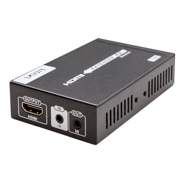 LENKENG HDBaseT HDMI Extender over Single Cat5e/6 cable up to 70m. Extends HDMI & IR. Includes Dual Power Adapters for Receiver & Transmitter, 1080p@60Hz up to 60m, 4K2K@30Hz up to 35m. HDCP1.4