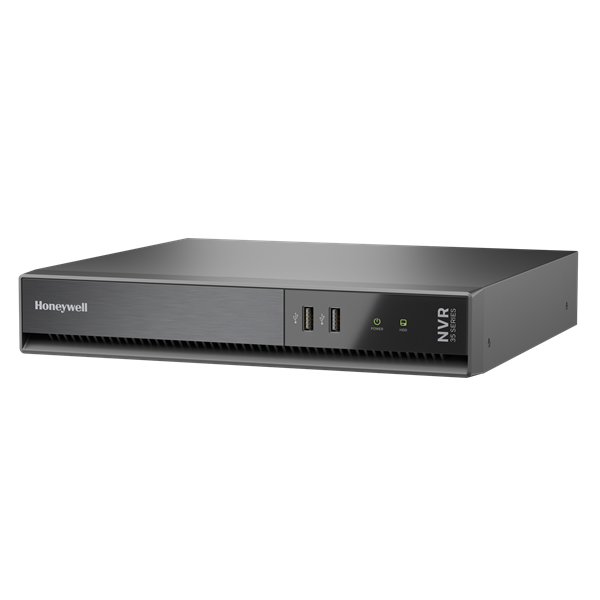 HONEYWELL 35 Series - 8 channel 4K/8MP eNVR with ARM Processor. Smart Codec/H.264/MJPEG Decoding. 8x POE Ports. HDD Up to 10TB. 2x HDD Slots. **No HDD Included** 10-15 Day Lead Time