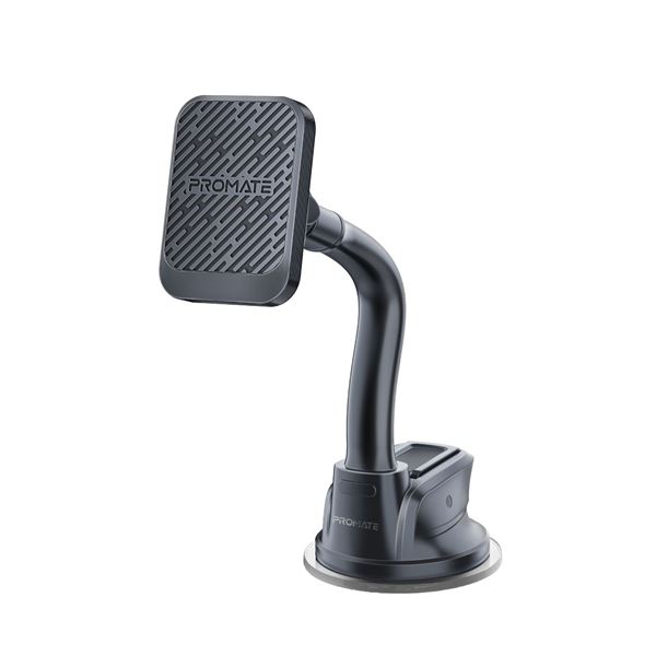 PROMATE SecureGrip 360 Cradleless Flexible Magnetic Smartphone Mount Holder. Designed for Dashboard & Windscreen. Metal Ring Included. Perfect for All Phones & Cases.
