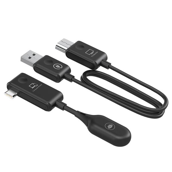 MINIX 1080P@60Hz USB-C to HDMI Wireless Extender up to 50m. Flexible Display Options, Mirror or Extend Mode. Plug-and-play.