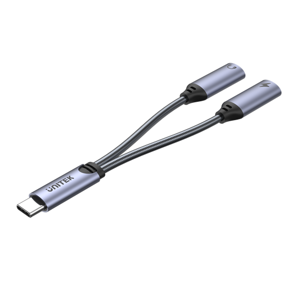 UNITEK 2-in-1 USB-C to USB-C Headset Jack & Charging Connector. Supports up to 18W PD Charging. Supports High-res Audio: DAC: 48KHz /16bit. Spilt your USB-C Port into NOV MONSTER SALE SAVE UP TO 40% OFF