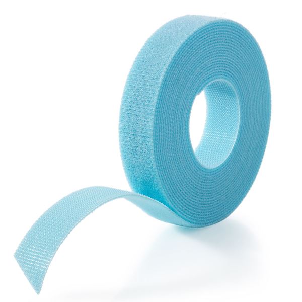 VELCRO One-Wrap Cable Tie. 12.5mm x 22.8m. Designed for easy cable management. Improve airflow, energy & decrease costs. Continuous roll. Easy cut to size. Blue colour