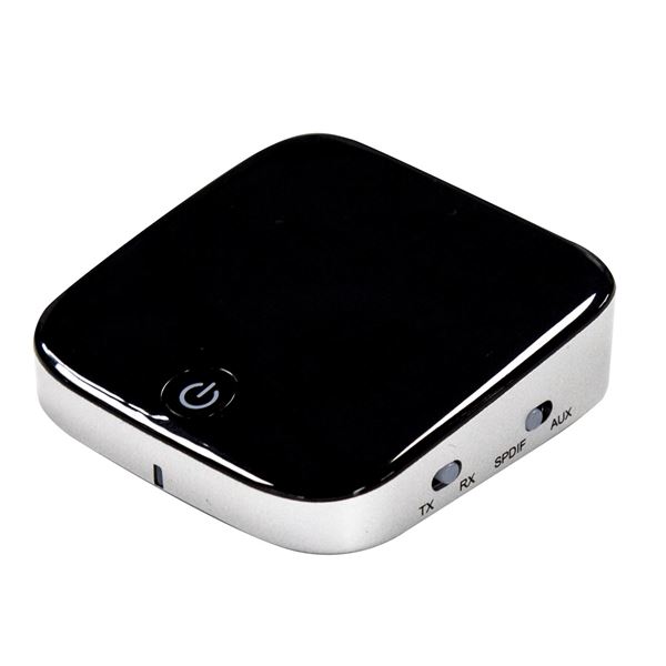 DYNAMIX Bluetooth 5.0 Transmitter Receiver for Digital Optical Toslink/Spdif. aptX for Low Latency TV Audio Video Sync, Built-in Battery, Up to 15 Hours Playing Time.