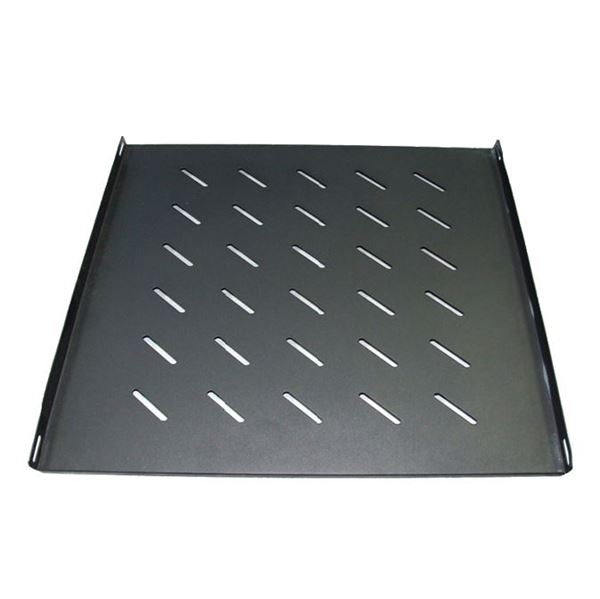 DYNAMIX Fixed Shelf for 600mm Deep Wall Mount Cabinet, 325mm Depth, 485mm Wide, Black Colour. Mounting Rail 175mm~295mm (Max weight 60Kg)