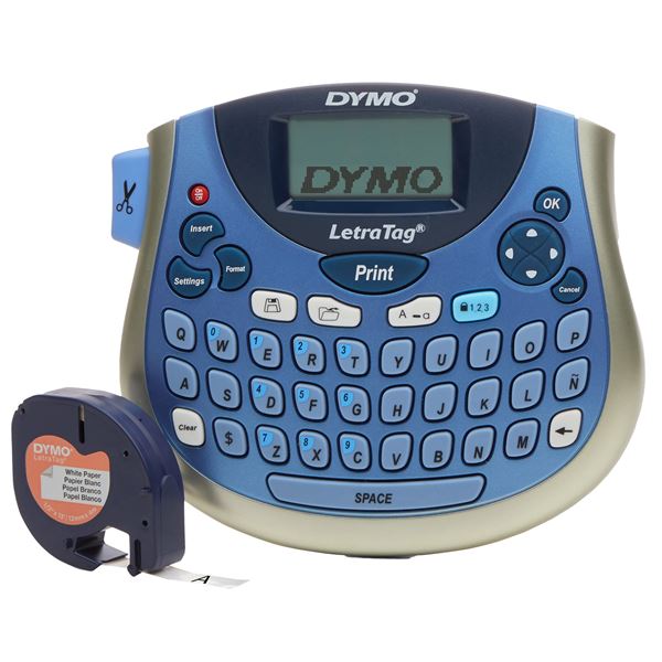 Dymo LetraTag 100T Tabletop labeller  Blue