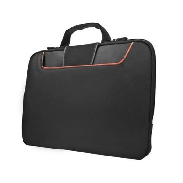 EVERKI Commute Laptop Sleeve 15.6''. Advanced memory foam for protection. Soft anti-scratch inner lining. Front stash pocket. Stow-away carrying handles. Limited Lifetime Warranty.