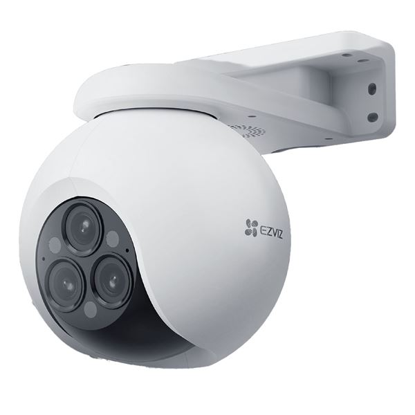 EZVIZ 2K+x3 Triple-lens Outdoor Wired WiFi Smart Home Camera. 2K+ Triple Lenses, 12× Mixed Zoom, Auto-Zoom Tracking, Two Patrol Modes, Color Night Vision, Active Defense, IP67, Two-Way Talk.