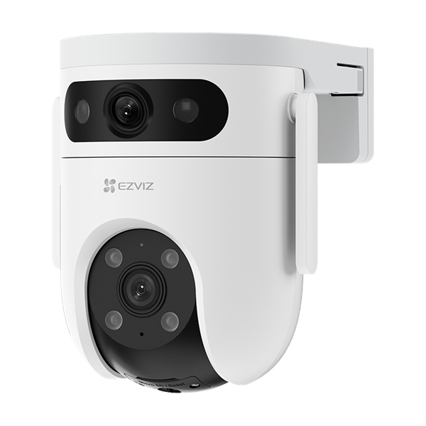 EZVIZ 6MP (2K) Outdoor WiFi Wired with Dual Lens Motorized Pan/Tilt 360 Degree Coverage. Colour Night Vision. AI Human/Vehicle Detection. Auto Tracking. 2-Way Talk. Active Defence. Supports H.265. MiscroSD.