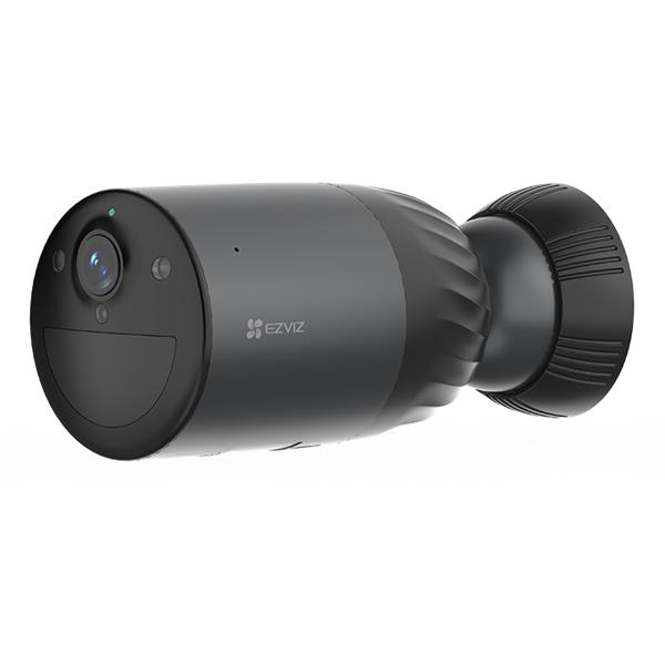 EZVIZ 8MP (4K) WiFi Outdoor Single Outdoor Security Camera. 10400mAh Battery, Colour Night Vision, Two-Way Talk, H.264/265, Active Defence Siren, Smart Human Detect, Supports Up to 512 MicroSD