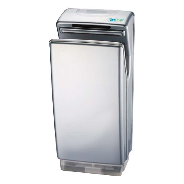 JETDRYER Business Hands-In 850W Hygienic Auto-Sensing Hand Dryer. LCD Screen with Count Down. High Speed Airflow Dries Hands in 10 Sec Auto Shut Off. Removable Drip