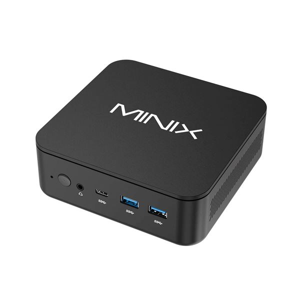 MINIX NGC NR660 AMD Ryzen 5 6600H Mini PC with Windows 11 Pro. 12 Cores, 16GB RAM and 512GB SSD Storage. Triple Band Wi-Fi 6E and Dual Gigabit LAN. Supports 8k@30Hz via DP1.4 or Type-C Thunderbolt 4.