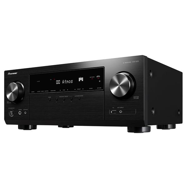 PIONEER 7.2 Channel AV Receiver Amplifier. 160 Watts per Channel. 1x Phono (MM) In, 2x Subwoofer Preout, 8x HDMI (6x In, 2x Out), 3x Audio RCA In, 2x Digital In, 1x MAY PROMO - Up to 25% OFF