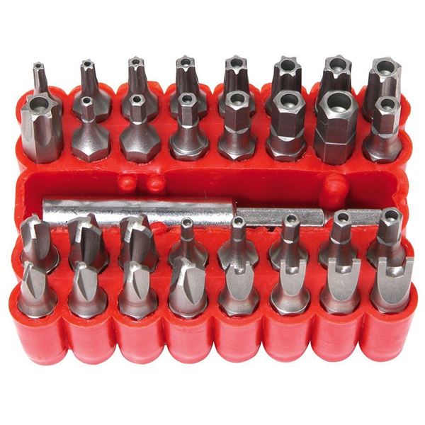 GOLDTOOL 33 Piece Security Bit Set
