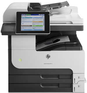 Print/Copy/Scan, USB/Ethernet, Duplex, A4 40ppm, A3 20ppm, Consumables: Starter Black Toner [~10000 Pages], HP14A (CF214A, 10 000 pages), HP14X (CF214X, 17 500 pages), Accessories: 500-sheet Feeder and Tray CF239A, 3x500-sheet Feeder and </br>Stand CF242A, 1x500-sheet Feeder with Cabinet and Stand CF243A, 3500-sheet High-capacity Input Tray Feeder and Stand CF245A