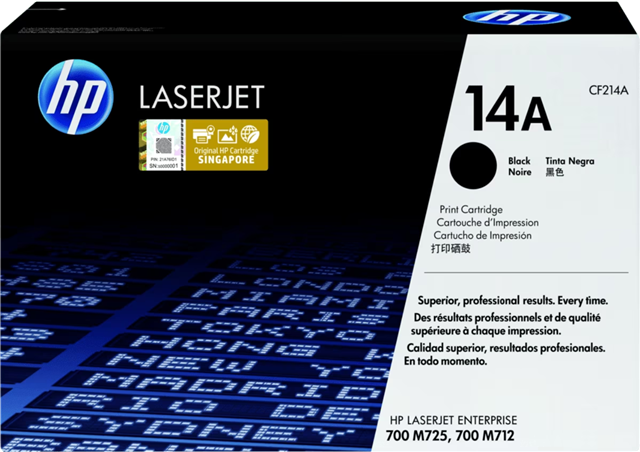 Compatible With: LaserJet M712dn, M712xh, M725dn, M725f, M725z, Yield ~10,000 Pages (at 5% Coverage)