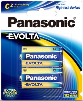 Premium, long-lasting batteries. 1.5v