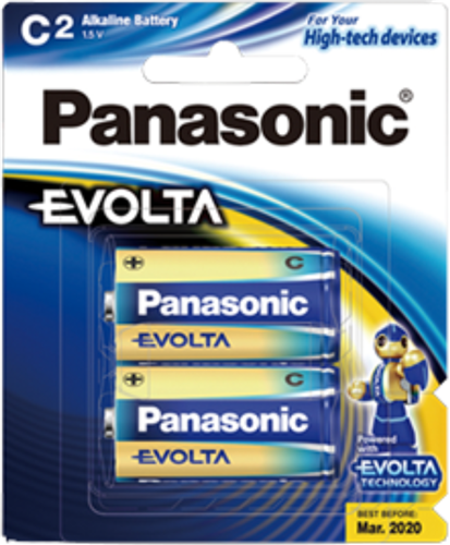 Premium, long-lasting batteries. 1.5v