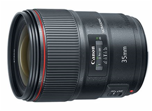 EF 35mm f/1.4L II USM, 35mm Focal Length, 72mm Filter, EF Mount, Full Frame