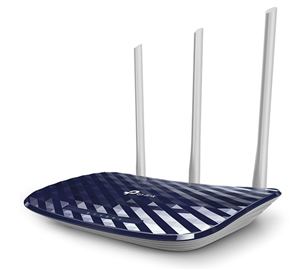 AC750 Dual Band Wireless Router, Qualcomm, 433Mbps at 5GHz + 300Mbps at 2.4GHz, 802.11ac/a/b/g/n, 1 10/100M WAN + 4 10/100M LAN, Wireless On/Off, 3 fixed antennas, USB port, VLAN tagging for UFB in QSG