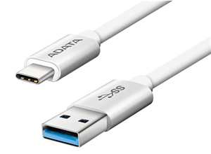 Aluminum Casing + Plastic, 100cm, Type-C Port, 5Gb/sec, 3A/5V