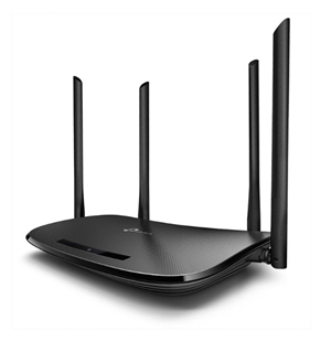 AC1200 Wireless Dual Band VDSL/ADSL/Fibre Modem Router, 10/100Mb WANLantiq + MediaTek, 802.11ac/a/b/g/n, 867 Mbps at 5GHz + 300Mbps at 2.4GHz, 4 GE Ports, 2 USB 2.0 Ports, 3 detachable antennae