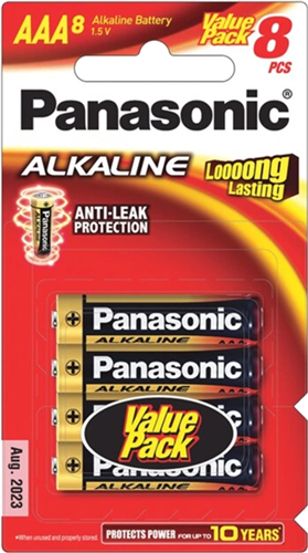 Everyday use batteries. 1.5v.