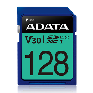 UHS I Speed Class 3</br>Speed Class 10</br>Video Speed V30</br>Sequential Read/Write: 100/80 MB/s