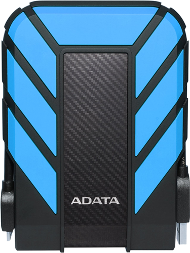 USB3.1 USB Type A, IP68 Rated, Blue, 2TB, 2.5" External Hard Drive. 390g, 98.5x133.3x26.7</br>SMR technology - not suitable for backups or other heavy write workloads.