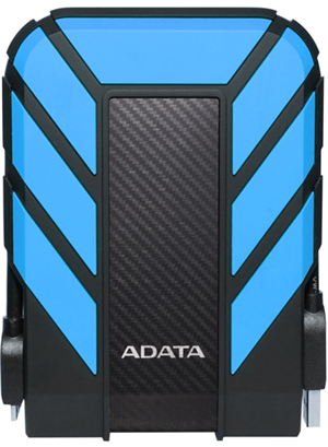 USB3.1 USB Type A, IP68 Rated, Blue, 1TB, 2.5" External Hard Drive. 270g, 98.5x133.3x21.5</br>SMR technology - not suitable for backups or other heavy write workloads.
